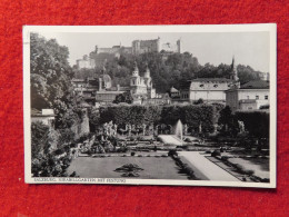 AK: Salzburg, Mirabellgarten Mit Festung, Gelaufen 5. 9. 1941 (Nr. 4663) - Salzburg Stadt