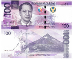 Philippines 100 Piso 2022 (2023) UNC (yellow Seal 2023) - Philippines