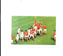 DT65 - IMAGE CHOCOLAT SUCHARD - RUGBY - XV DE FRANCE VS WALES1967 - Rugby