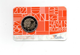 NEDERLAND COINCARD 2 EURO 2022 ERASMUS - Paesi Bassi