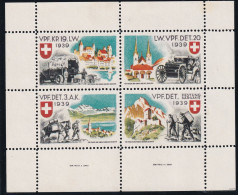 Verpflegung 76a - Block - Vpf. Kp. 19 Lw. - Postfrisch/**/MNH - Vignettes