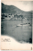 MONACO -- MONTE CARLO --  CPA --  Monte Carlo Et Le Yacht Du Prince De Monaco - Monte-Carlo