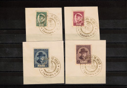 Czechoslovakia 1935  85th Birthday Of President Masaryk - Set Of Special Postmarks - Storia Postale