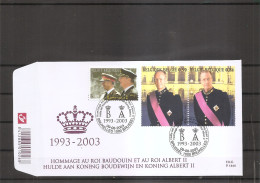 Belgique - Royauté ( FDC De 2003 à Voir) - 2001-2010