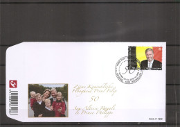 Belgique - Royauté ( FDC De 2010 à Voir) - 2001-2010