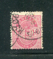 "DAENEMARK" 1884, Mi. 35YAb Gestempelt (60036) - Used Stamps