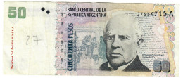 Argentina 50 Pesos Convertibles 1999 VF - Argentine