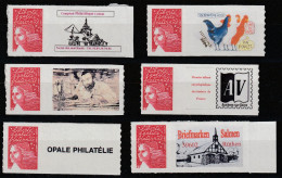 YT N° 3729A  X6 - Neufs ** - MNH - Autoadhesif - Autocollant - Personnalisé - Unused Stamps
