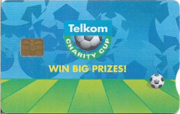 S. Africa - Telkom - Soccer Field, Chip Siemens S35, 2002, 20R, Used - Sudafrica