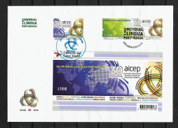 2020 Joint Portugal And Cape Verde, MIXED FDC WITH  BOTH STAMPS + SOUVENIR SHEET:: 30 Years AICEP - Joint Issues