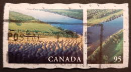 Canada 2003  USED  Sc1855c   95c  Fresh Waters, Saint John River - Oblitérés