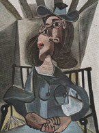 KÜNSTLER - ARTIST - PABLO PICASSO, "Donna Ion Poltrona" - Picasso
