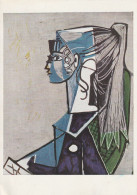 KÜNSTLER - ARTIST - PABLO PICASSO, "Portrait Of A Young Woman" - Picasso