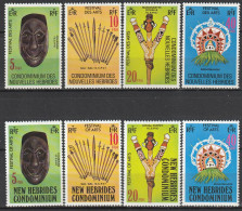 Nouvelles Hébrides Festival Des Arts Du 10 Au 17 Novembre 1979 France Anglaise N°559/566 Neuf** - Unused Stamps