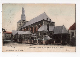 NELS Série 91 N° 1 - FOSSE - L'église St Feuillien *carte Colorisée* - Fosses-la-Ville