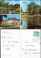 Ansichtskarte Lübben (Spreewald) Lubin  Spree, Breite Straße, Strandcafé 1980 - Luebben (Spreewald)