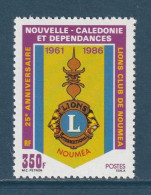 Nouvelle Calédonie - YT N° 528 ** - Neuf Sans Charnière - 1986 - Neufs