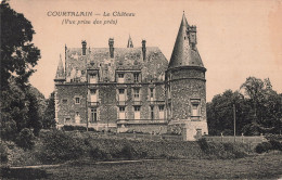 28 Courtalain Le Chateau Vue Prise Des Prés CPA - Courtalain