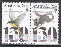 Australia 1984 Set Of Stamps To Celebrate The 150th Anniversary Of Victoria  In Unmounted Mint - Neufs
