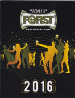 Calendarietto - Birra Forst  - Anno 2016 - Petit Format : 1991-00