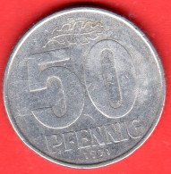 RDA - DDR - Germany - 1971 - 50 Pfennig - BB/VF - Come Da Foto - 50 Pfennig