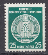 GERMANIA DDR - 1955 - Yvert Servizio 23, Nuovo MH. - Postfris