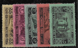 Grand Liban 1925 Complete Set Postage Due Taxe Mh * 12,25 Euros - Neufs