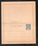 CM 4 - Entier -Carte Lettre - Nouvelle Calédonie - 10c Noir - Brieven En Documenten