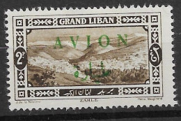 Grand Liban 1925 Airmail Mh* 5 Euros - Luftpost