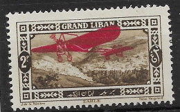 Grand Liban 1926 Airmail Mh* 5 Euros - Posta Aerea