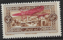 Grand Liban 1926 Airmail Mh* 5 Euros - Poste Aérienne