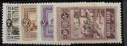 Grand Liban 1925 Complete Airmail Set Mh* 20 Euros - Luchtpost