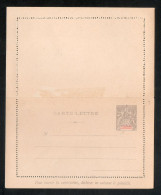 CM 7 - Entier -Carte Lettre - Nouvelle Calédonie - 15c Gris Sans Date - Brieven En Documenten