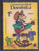 Dominica 1979 QE2 1c Disney SG 692 MNH ( C162 ) - Dominica (...-1978)