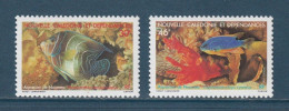 Nouvelle Calédonie - YT N° 551 Et 552 ** - Neuf Sans Charnière - 1988 - Unused Stamps