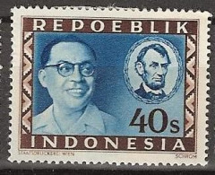 Repoeblik Indonesia 1948  40 Sen MH* Ongestempeld - Indonésie