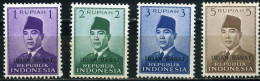 Indonesia 1964 Irian Barat Yvert 17-20 MH* - Indonésie