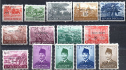 Indonesia 1964 Irian Barat - Yvert 7-20 MH* - Indonésie