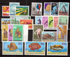Indonesia 1972 Year - Complete - MNH/**/postfris. See Description - Indonésie