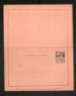 CM 21 - Saint Pierre Et Miquelon - Entier -carte Lettre - 25c Gris - Storia Postale