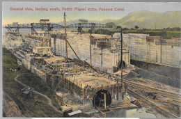 CPA-Vers1904-AMERIQUE-PANAMA-CANAL-ECLUSE De MIGUEL-en Constrution-Genie Civil Ecluse-TBE/RARE - Panama