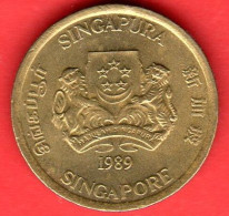 SINGAPORE - Singapura - 1989 - 5 Cents - QFDC/aUNC - Come Da Foto - Singapour