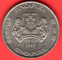 SINGAPORE - Singapura - 1989 - 20 Cents - QFDC/aUNC - Come Da Foto - Singapore