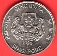 SINGAPORE - Singapura - 1990 - 20 Cents - QFDC/aUNC - Come Da Foto - Singapur