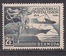 Bermuda 1949 KGV1 2 1/2d UPU SG 130 MNH ( K335 ) - Bermuda
