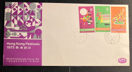 1975 Hong Kong Festivals FDC First Day Cover - FDC
