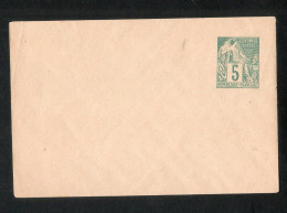 CM 30 - Colonies- Entier -enveloppe - 5c Vert Type Groupe - Alphee Dubois