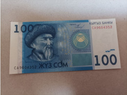 Billete De Kirguistán De 100 Som, Año 2010, UNC - Kirghizistan