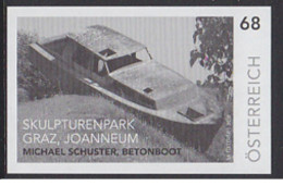 Austria 2016 - Skulpturenpark Museum Joanneum Black Print Mnh** - Probe- Und Nachdrucke