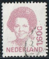 Pays-Bas 1991 Yv. N°1380F - 1,60g Rose Reine Beatrix -  Oblitéré - Gebraucht